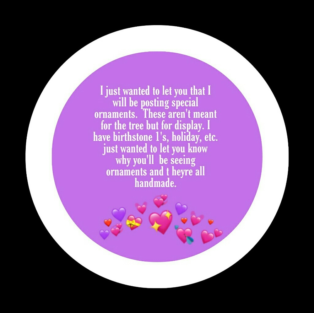 Handmade special ornaments